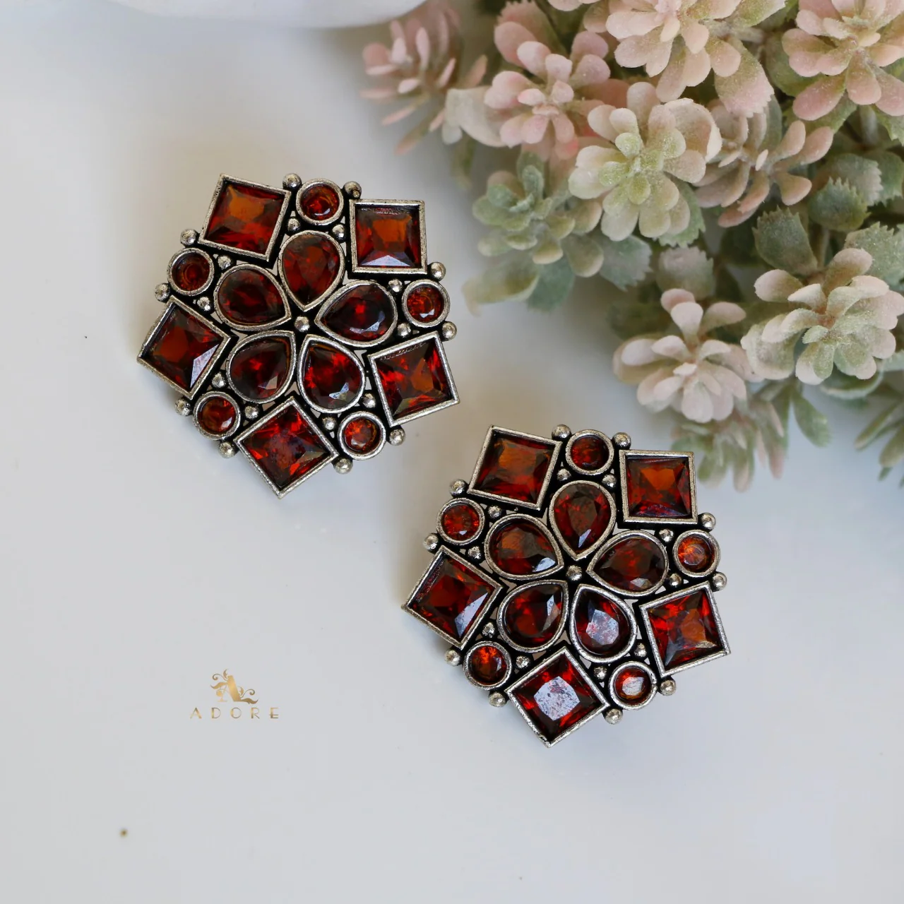 Oberon Pentagon Earring - Image 8