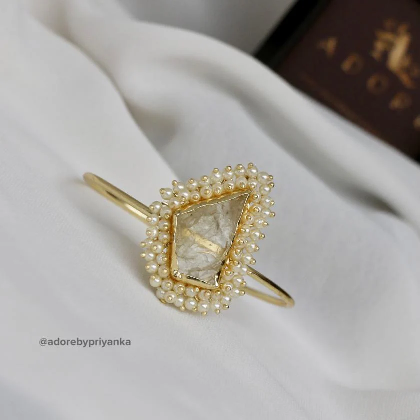 One Stone Raw Stone Bangle (Colour Options) - Image 15
