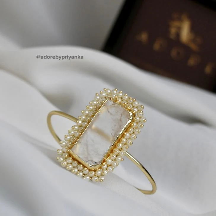 One Stone Raw Stone Bangle (Colour Options) - Image 16