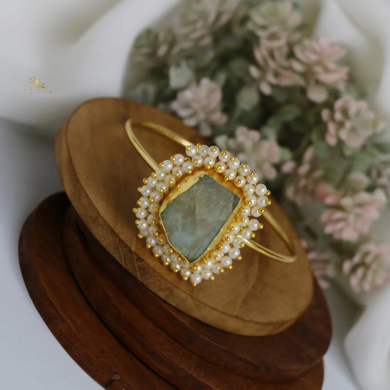 One Stone Raw Stone Bangle (Colour Options) - Image 20