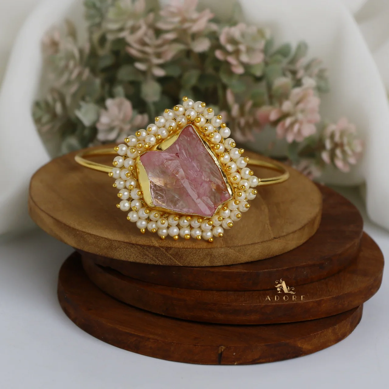 One Stone Raw Stone Bangle (Colour Options) - Image 21