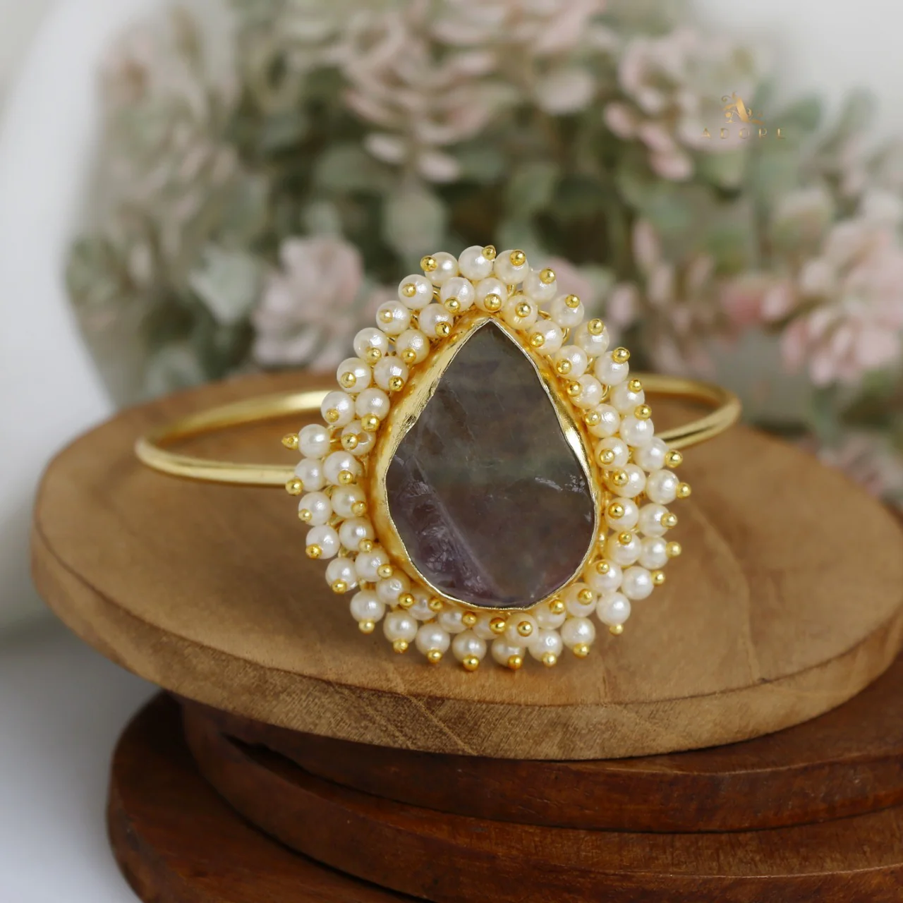 One Stone Raw Stone Bangle (Colour Options) - Image 22