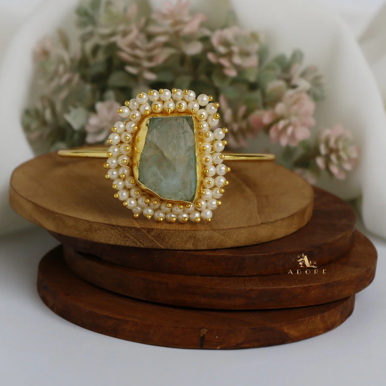 One Stone Raw Stone Bangle (Colour Options) - Image 23