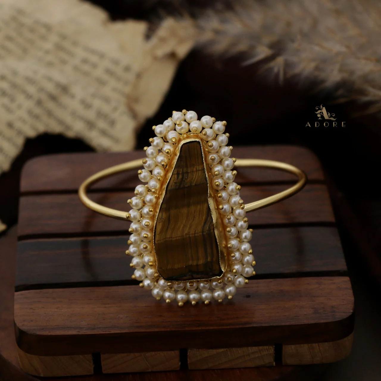 One Stone Raw Stone Bangle (Colour Options) - Image 27