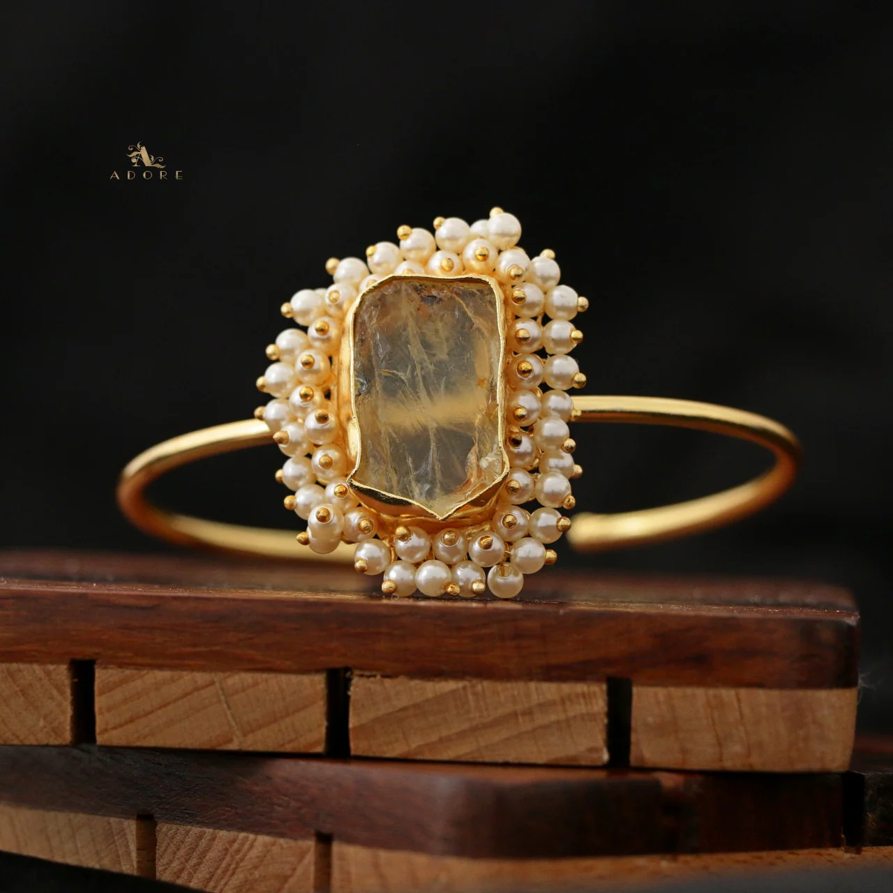 One Stone Raw Stone Bangle (Colour Options) - Image 28