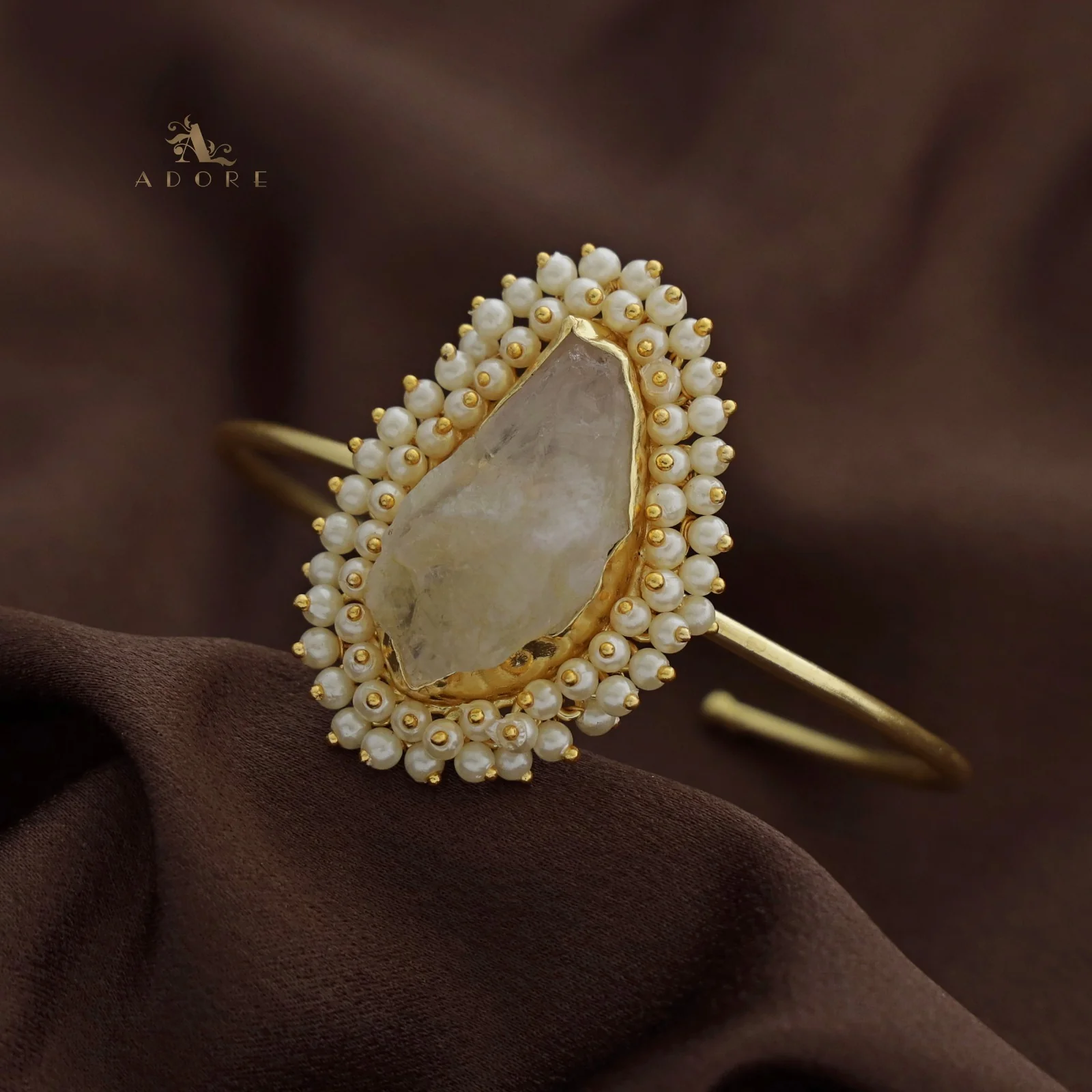 One Stone Raw Stone Bangle (Colour Options) - Image 36