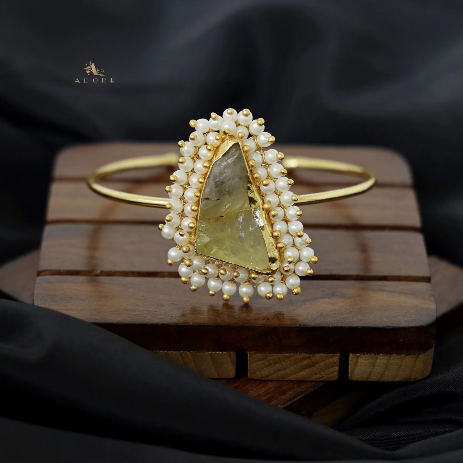 One Stone Raw Stone Bangle (Colour Options) - Image 37