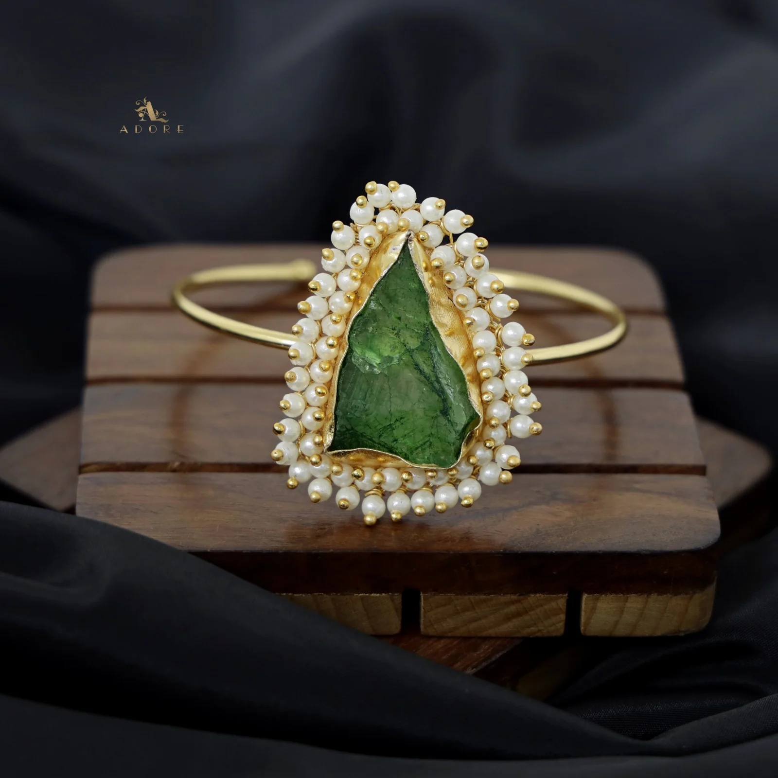 One Stone Raw Stone Bangle (Colour Options) - Image 38