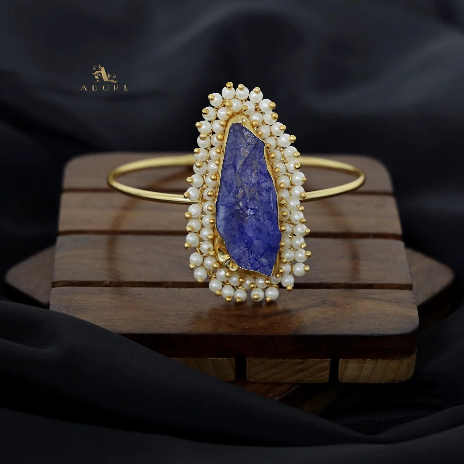 One Stone Raw Stone Bangle (Colour Options) - Image 39