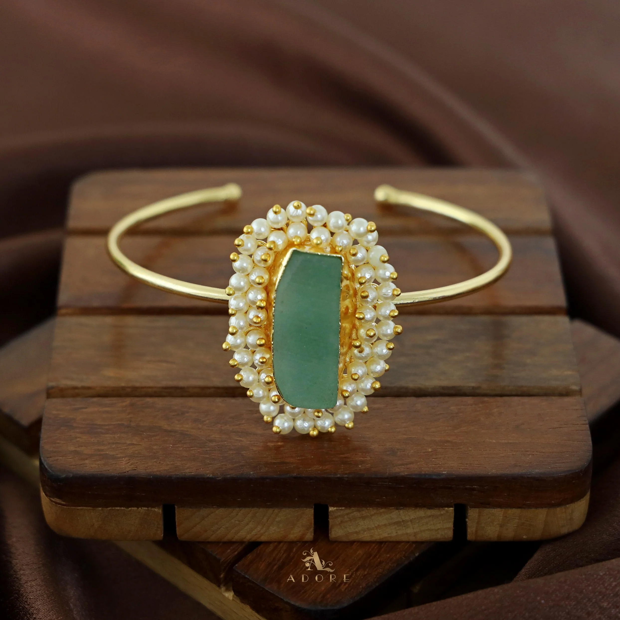 One Stone Raw Stone Bangle (Colour Options) - Image 43