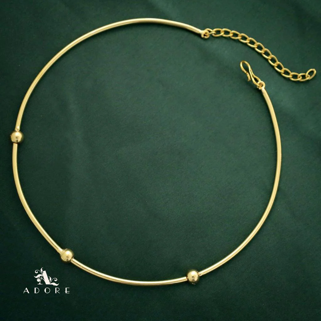 Oneeza Golden 1 layer Neck Cuff - Image 5