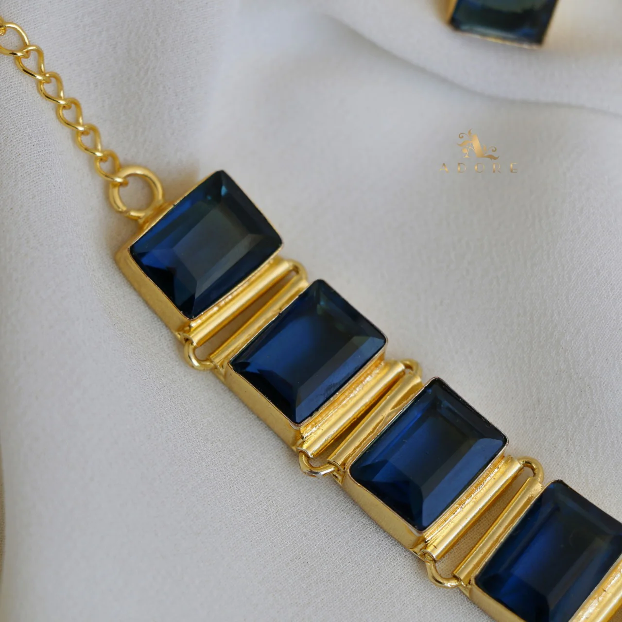 Opaline Square Choker Combo Set - Image 25
