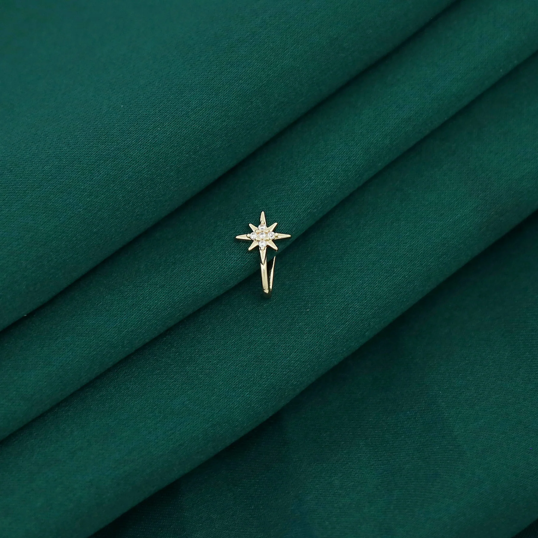 Paheli Multi Shape Nose Pin - Image 4