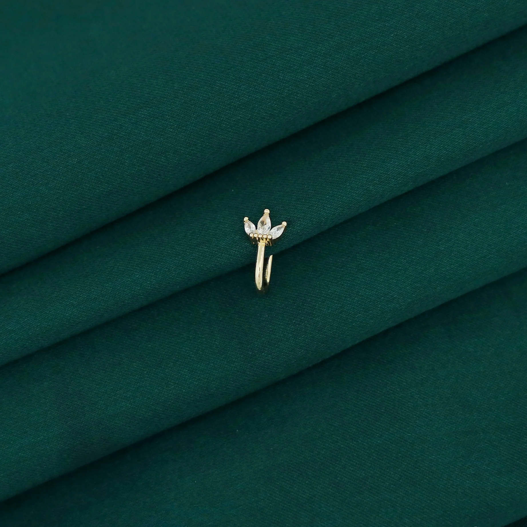 Paheli Multi Shape Nose Pin - Image 7