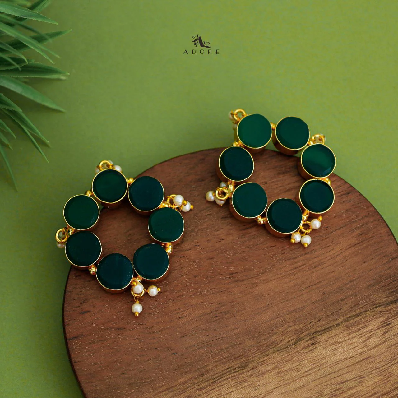 Pearly Odeliya Raw Stone Chakra Earring - Image 7