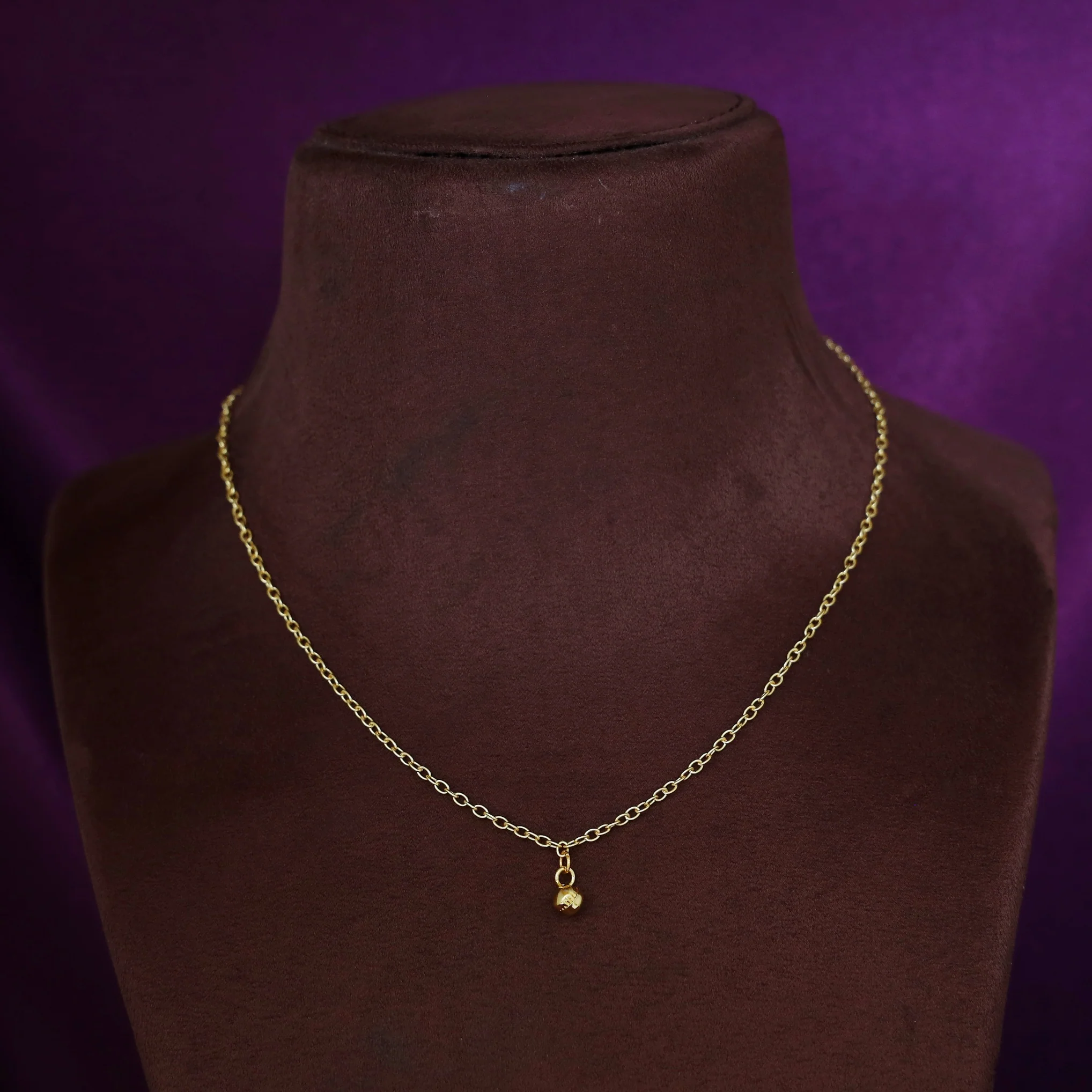Piyansha Single Ghungroo Neckpiece - Image 3