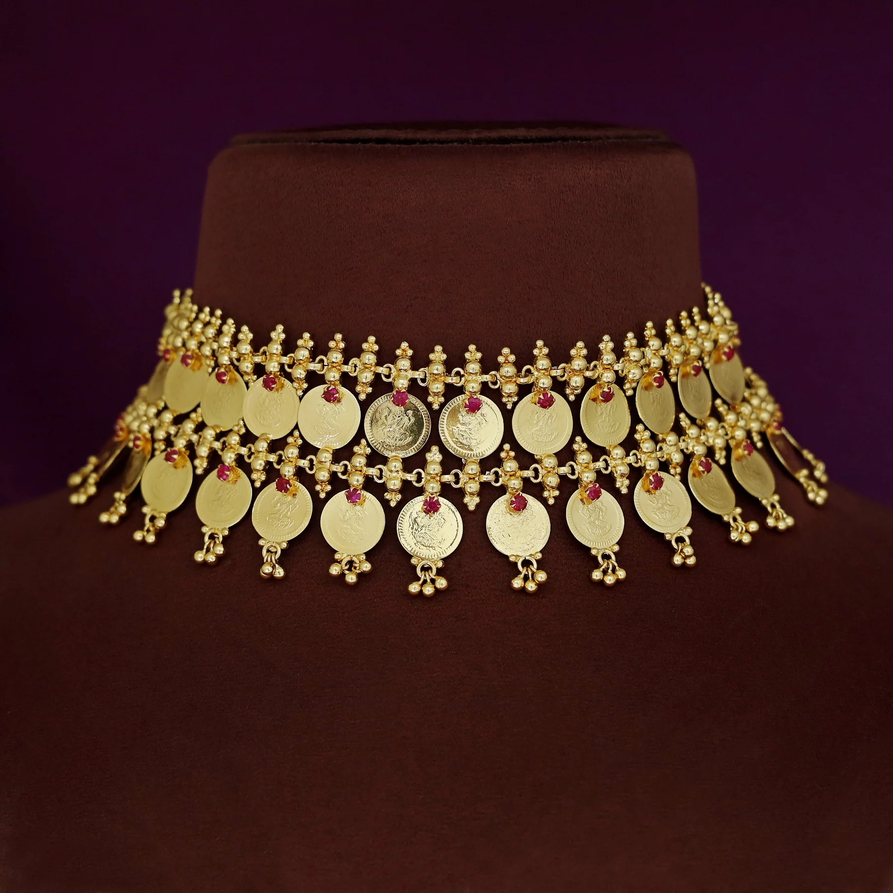 Premium Chitrita Devi 2 Layer Kashi Choker - Image 2