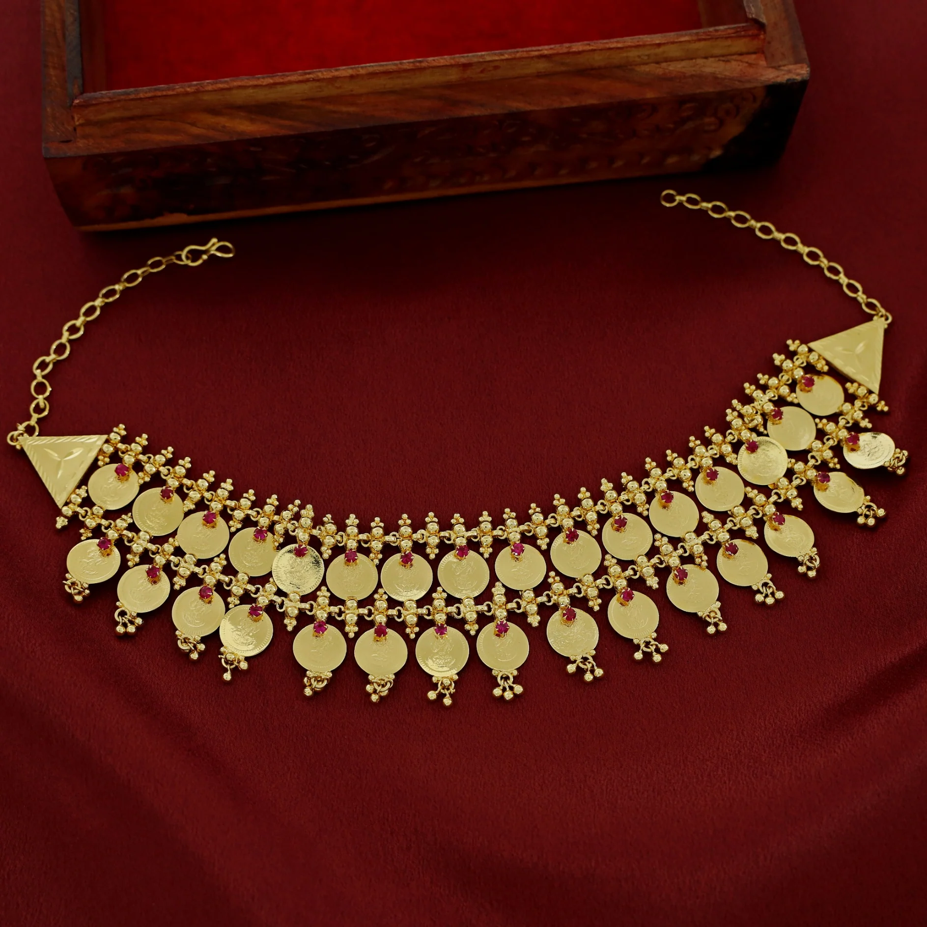 Premium Chitrita Devi 2 Layer Kashi Choker - Image 5