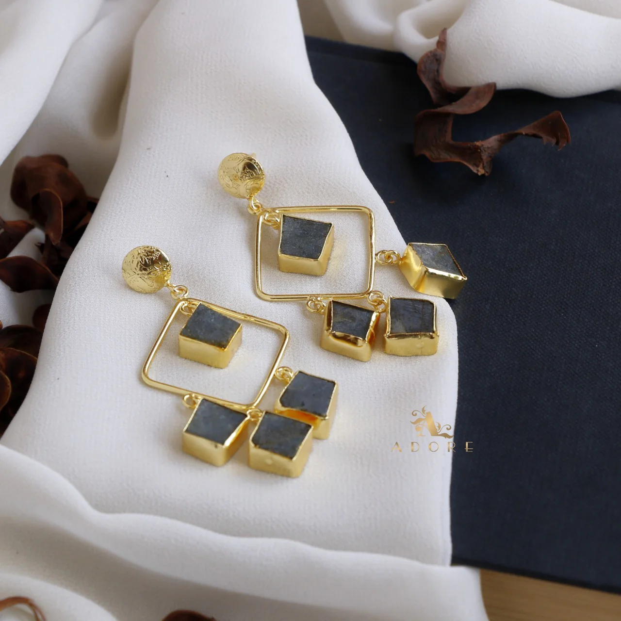 Raw Stone Adabel Earring (Colour Options) - Image 11