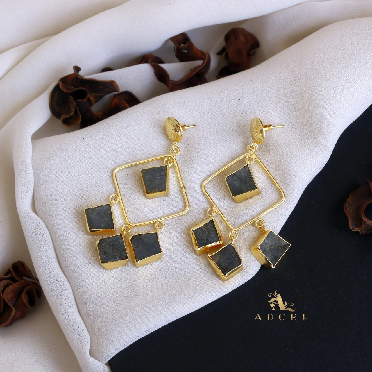 Raw Stone Adabel Earring (Colour Options) - Image 12