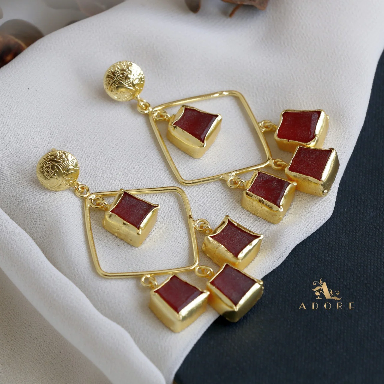 Raw Stone Adabel Earring (Colour Options) - Image 18