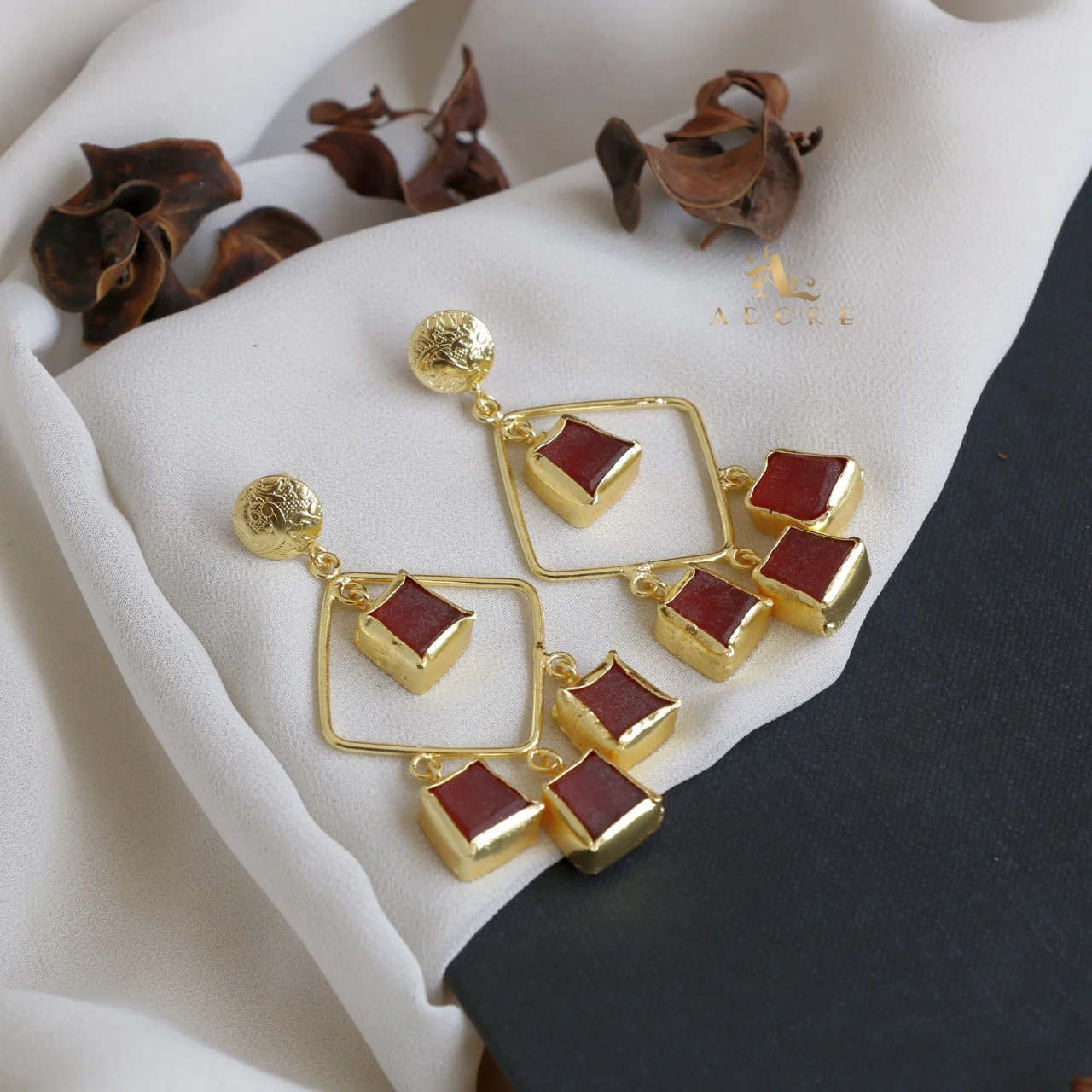 Raw Stone Adabel Earring (Colour Options) - Image 19