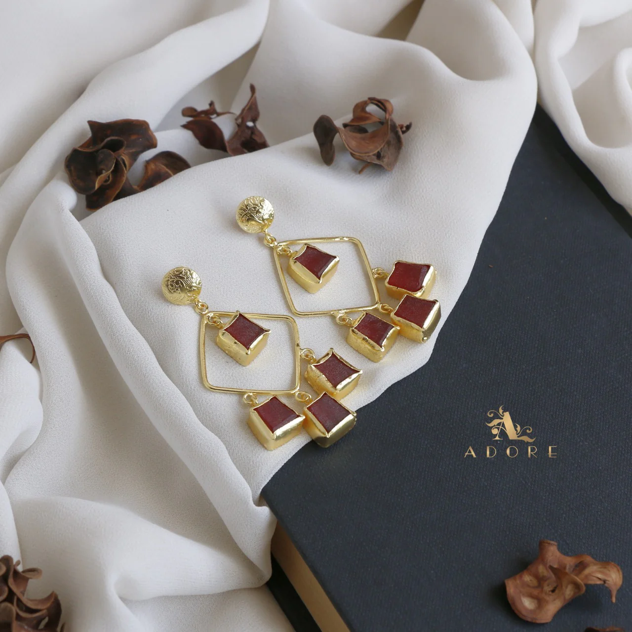 Raw Stone Adabel Earring (Colour Options) - Image 20