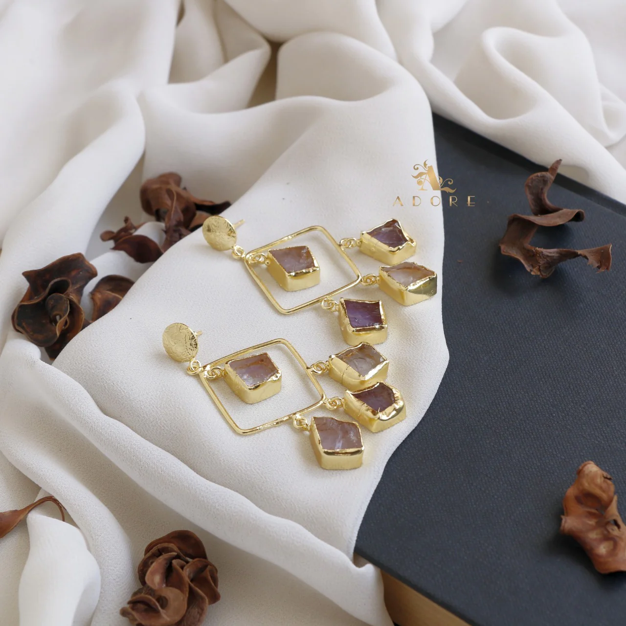 Raw Stone Adabel Earring (Colour Options) - Image 21