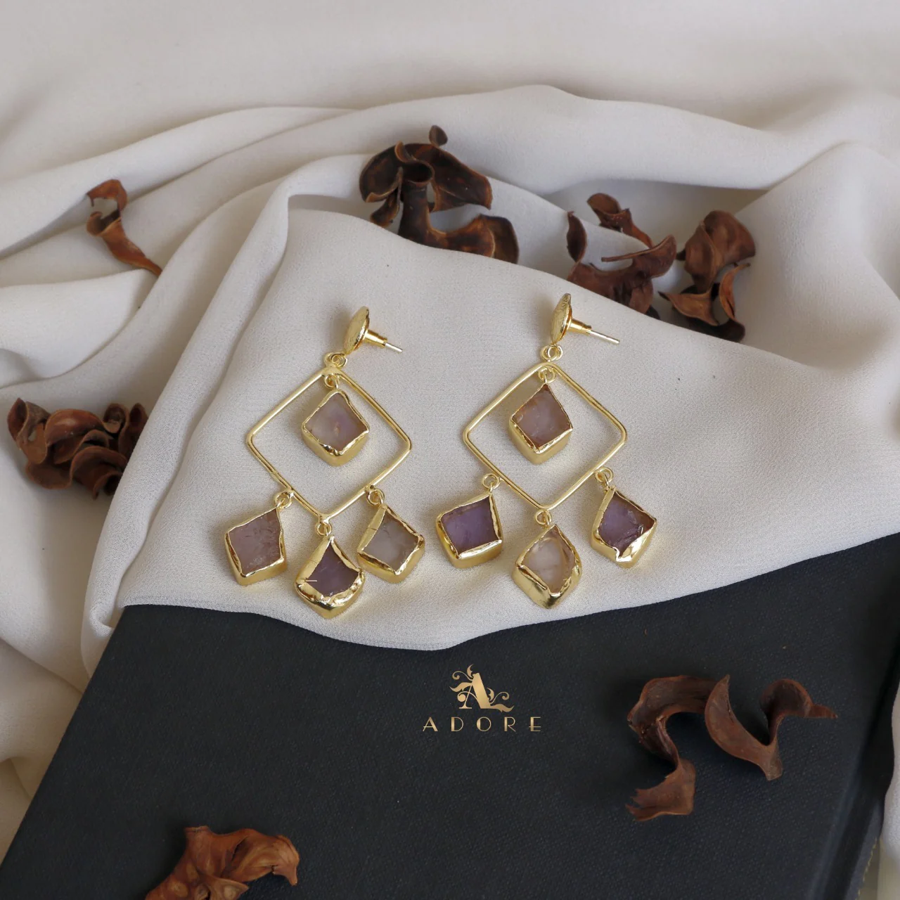 Raw Stone Adabel Earring (Colour Options) - Image 24