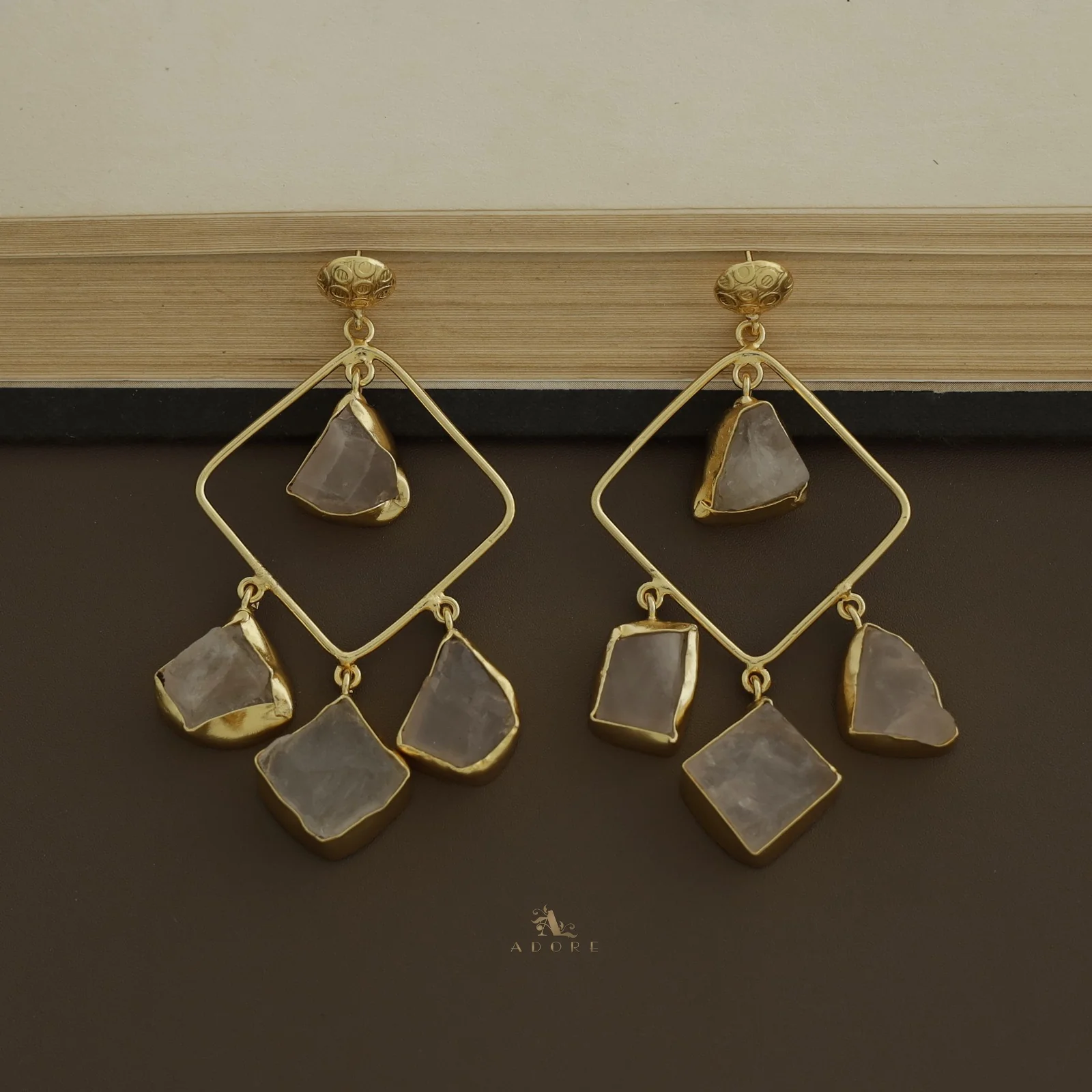 Raw Stone Adabel Earring (Colour Options) - Image 3