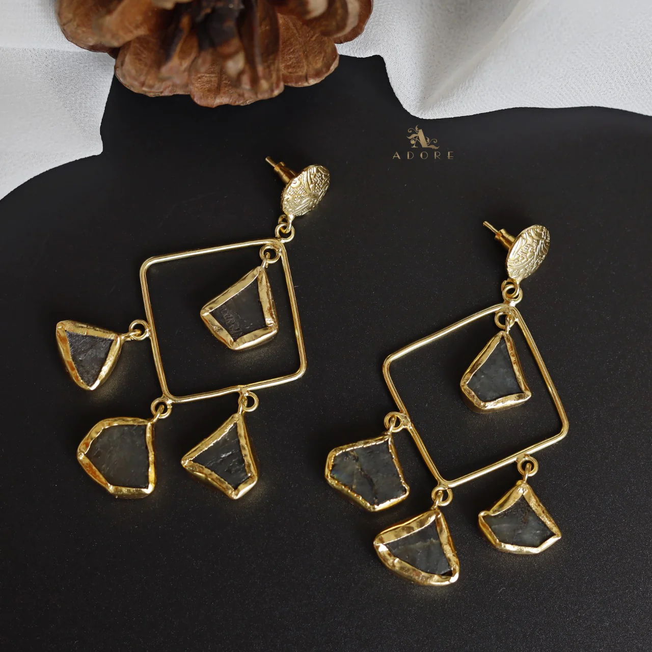 Raw Stone Adabel Earring (Colour Options) - Image 30