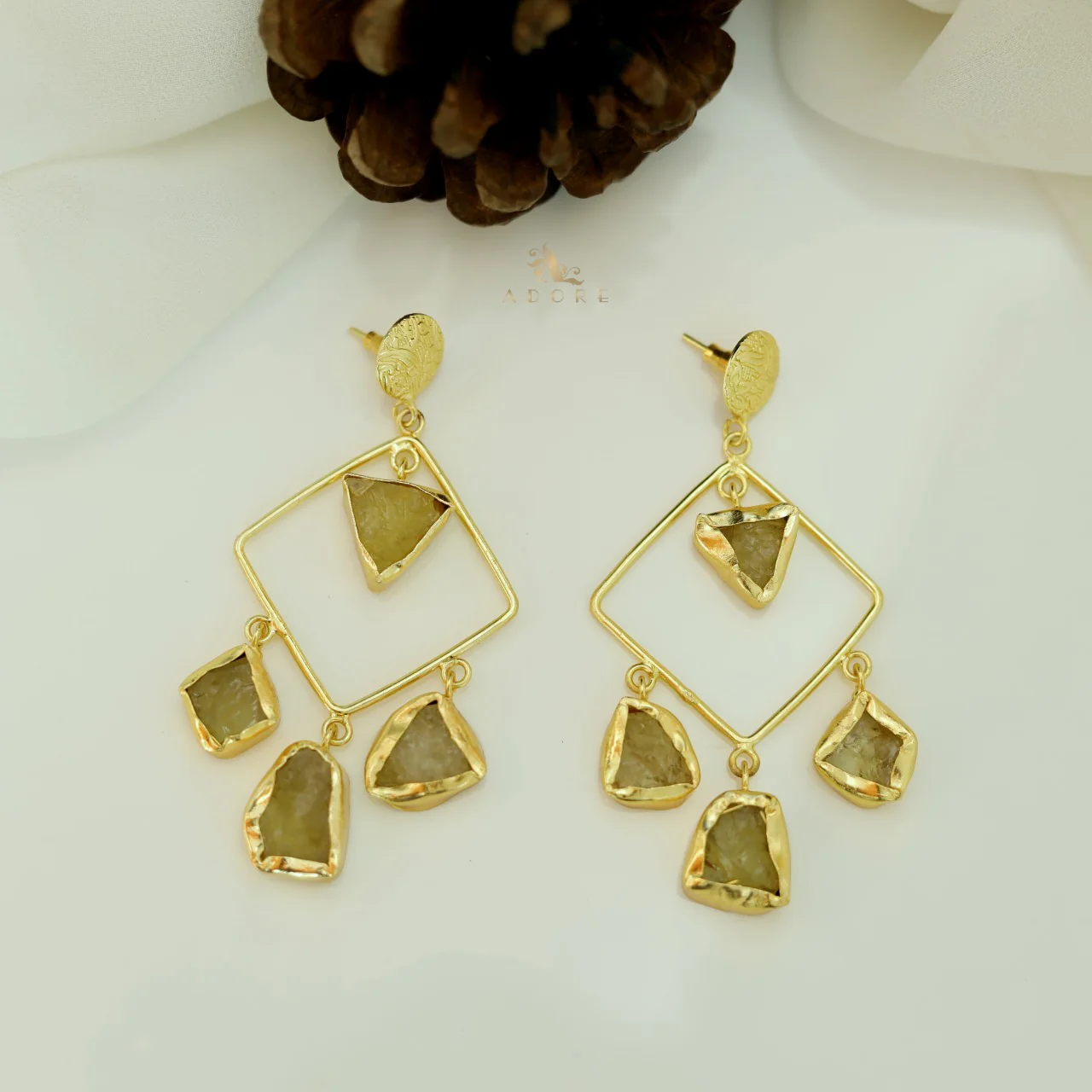 Raw Stone Adabel Earring (Colour Options) - Image 33
