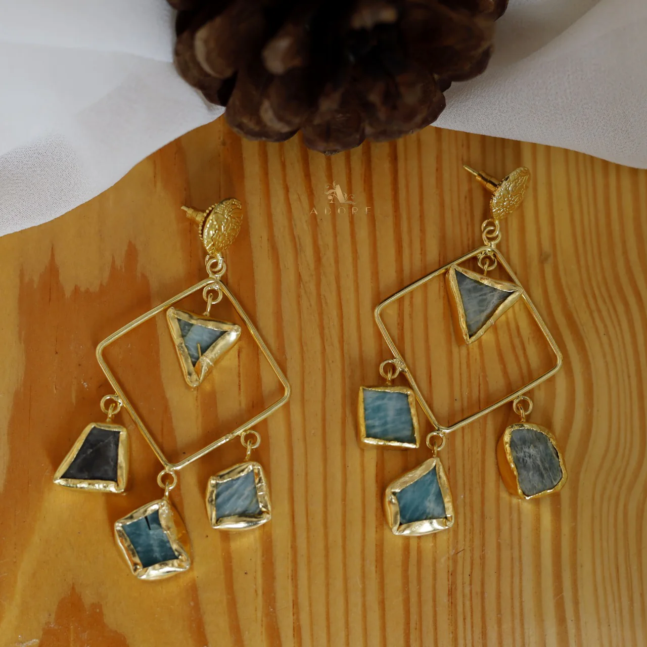 Raw Stone Adabel Earring (Colour Options) - Image 34