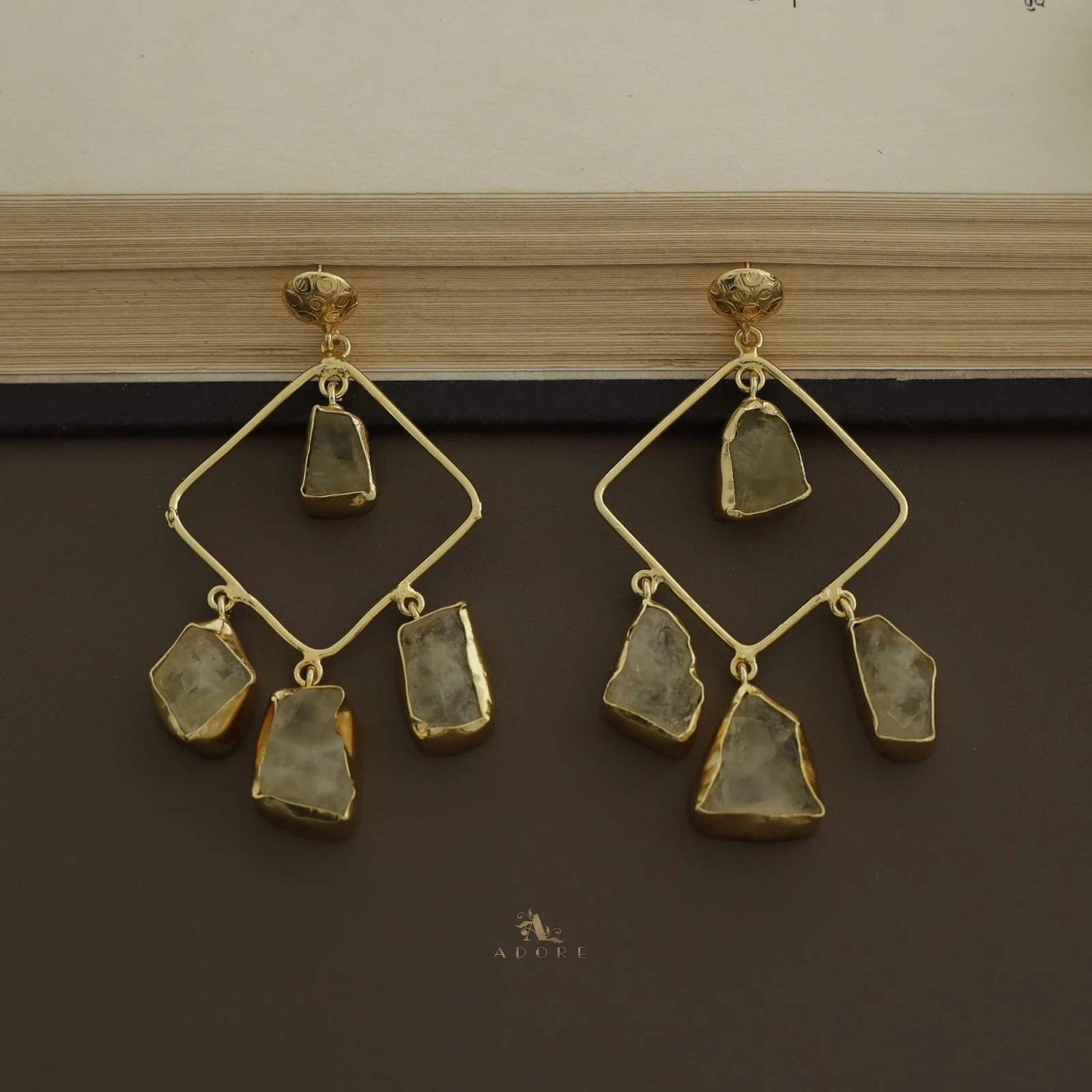 Raw Stone Adabel Earring (Colour Options) - Image 6