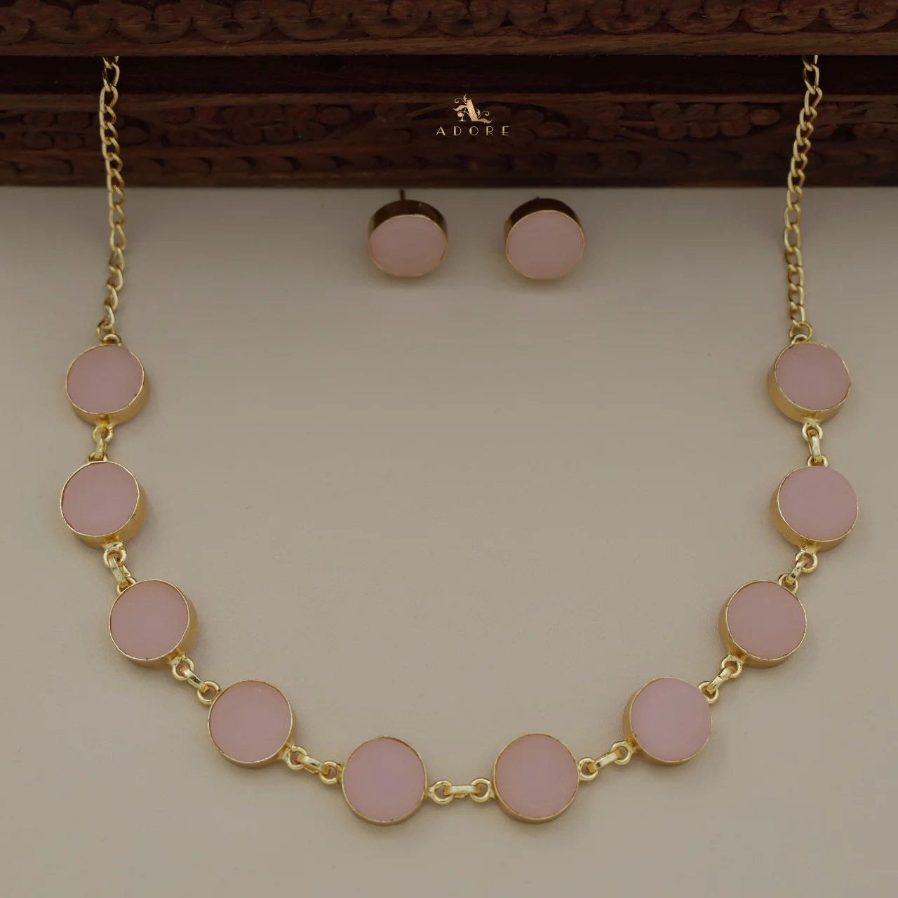 Raw Stone Ashara Neckpiece with Earrings - Image 17