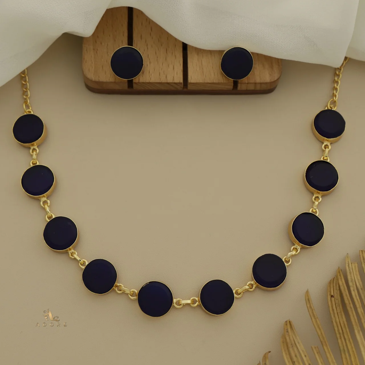 Raw Stone Ashara Neckpiece with Earrings - Image 22