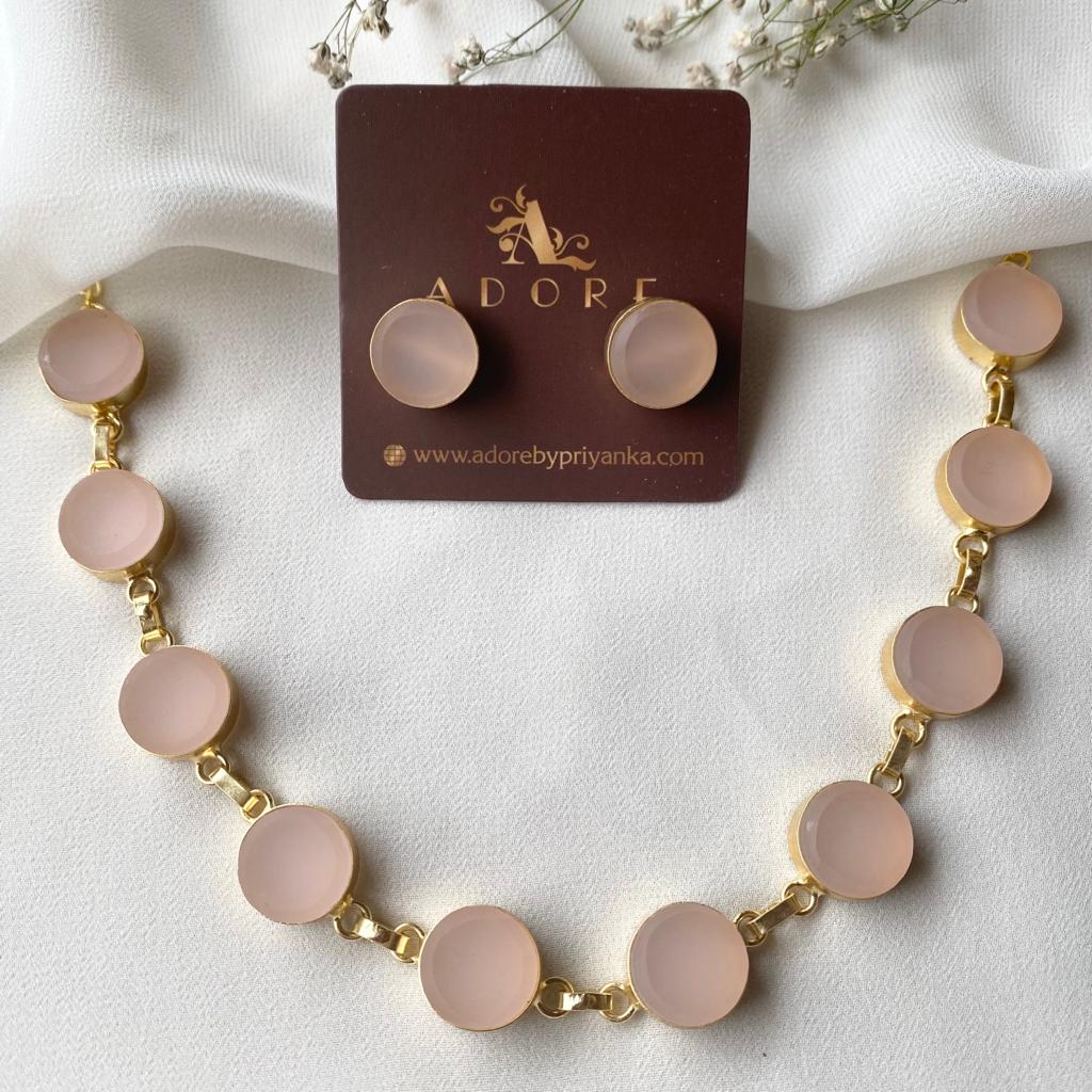 Raw Stone Ashara Neckpiece with Earrings - Image 7