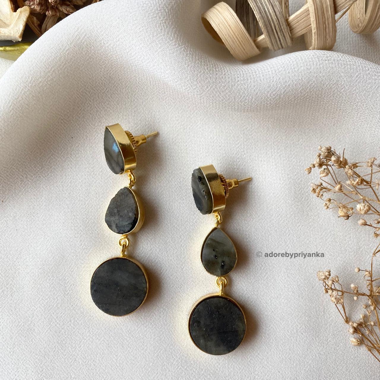 Raw Stone Jyothi + Chakra Earring - Image 7