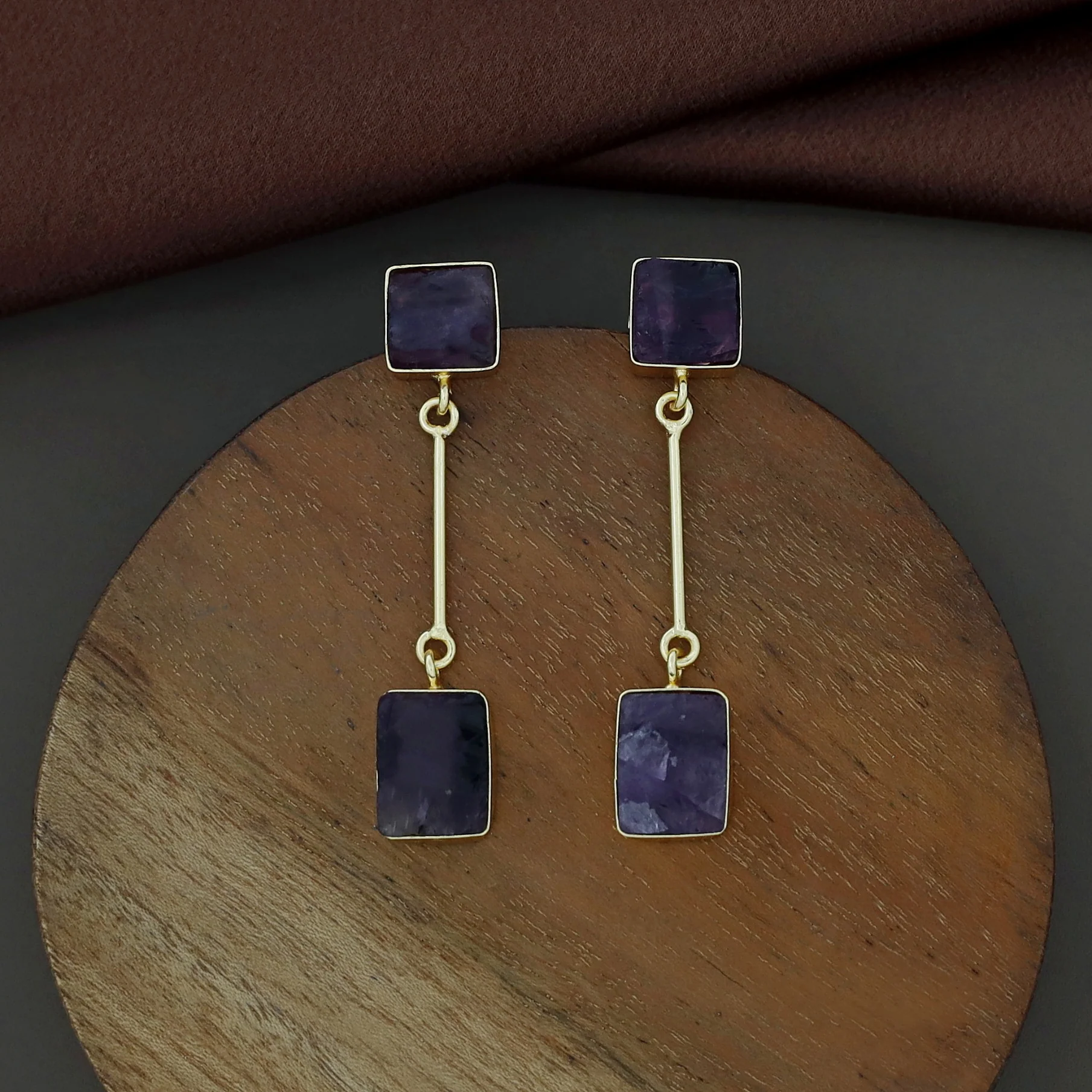 Raw Stone Meyelo Earring - Image 2