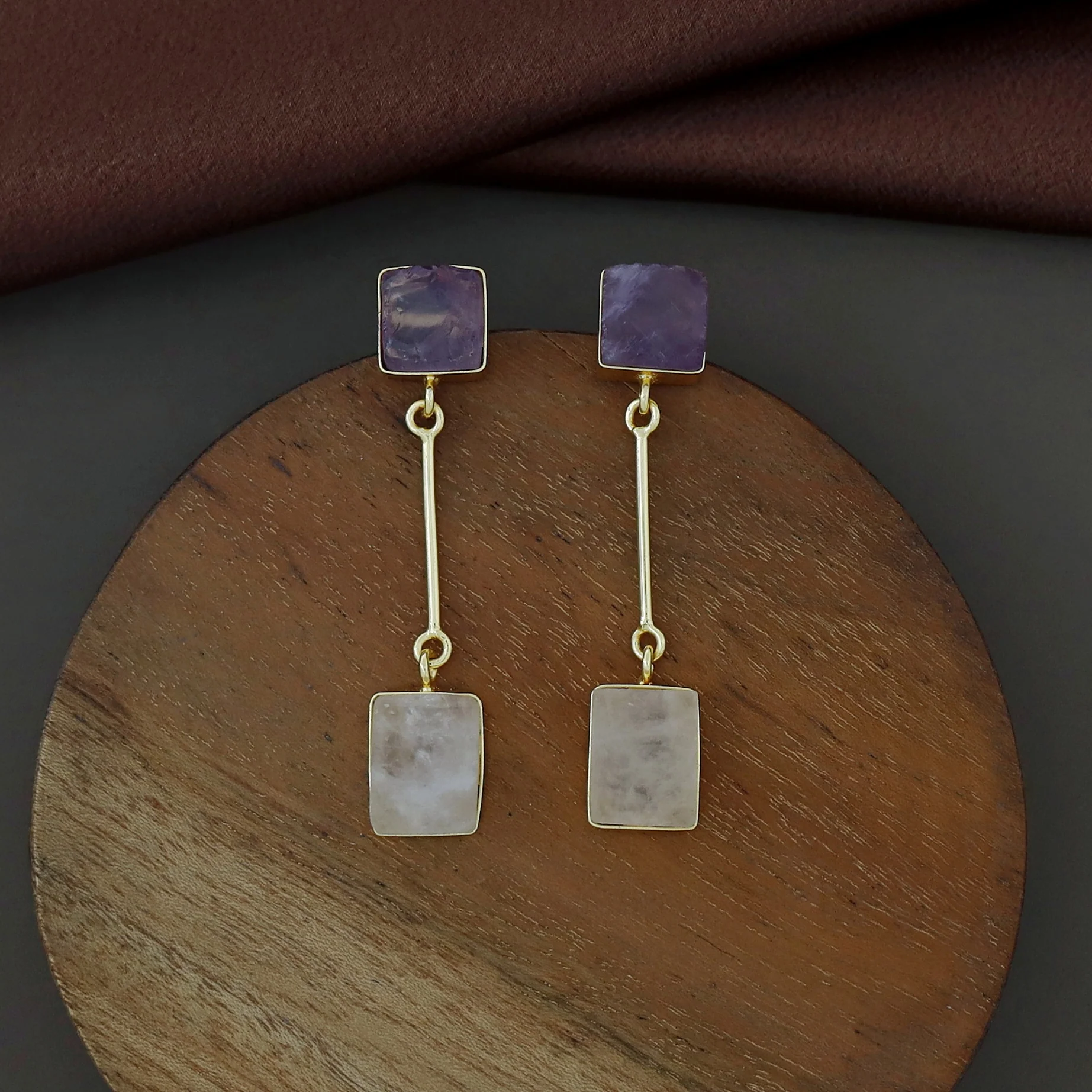 Raw Stone Meyelo Earring - Image 9
