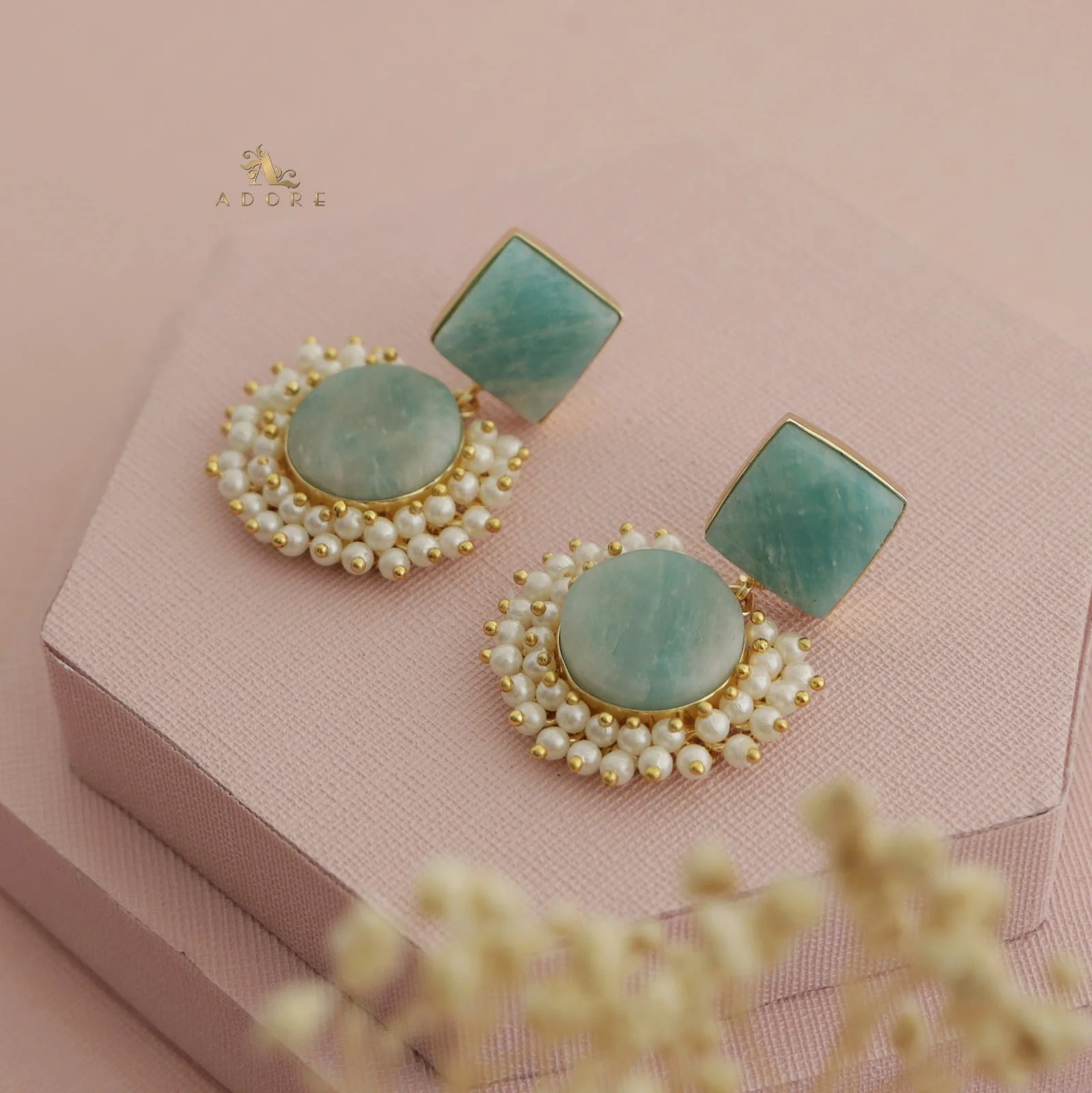 Raw Stone Royal Earrings - Image 21