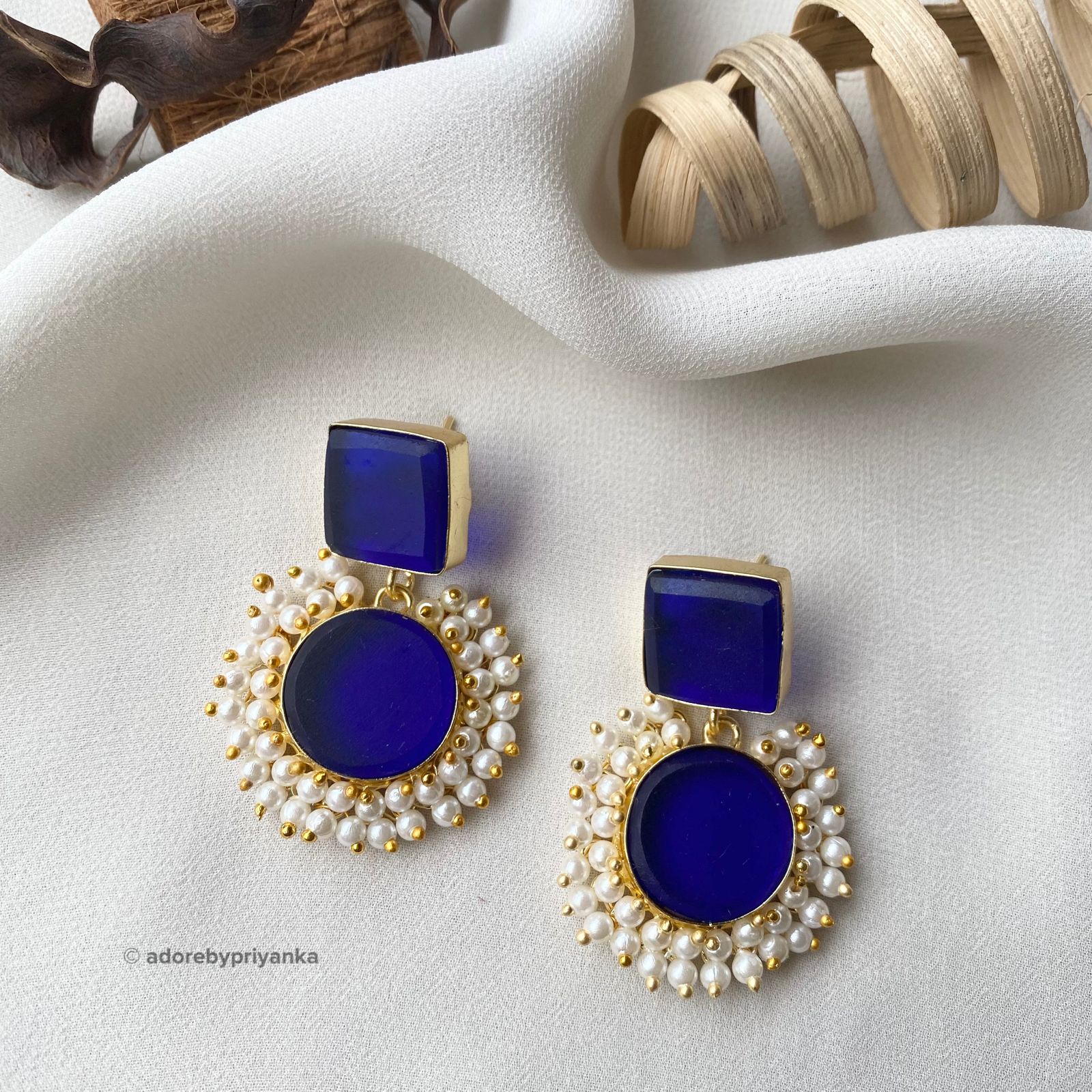Raw Stone Royal Earrings - Image 22