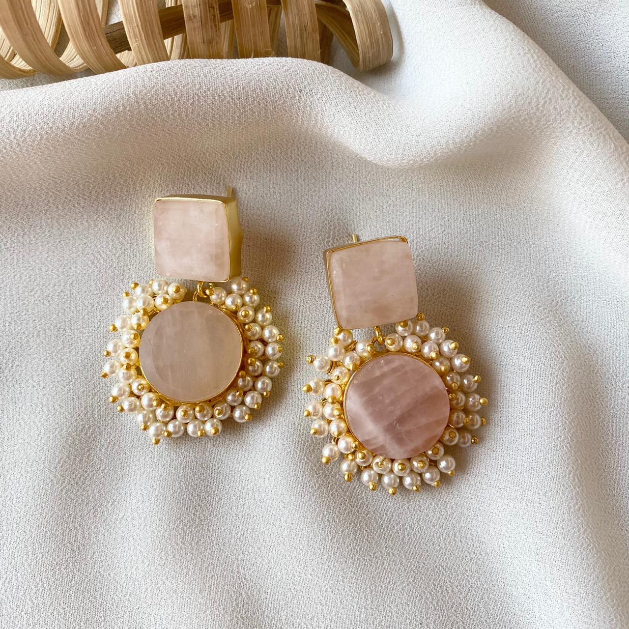 Raw Stone Royal Earrings - Image 23