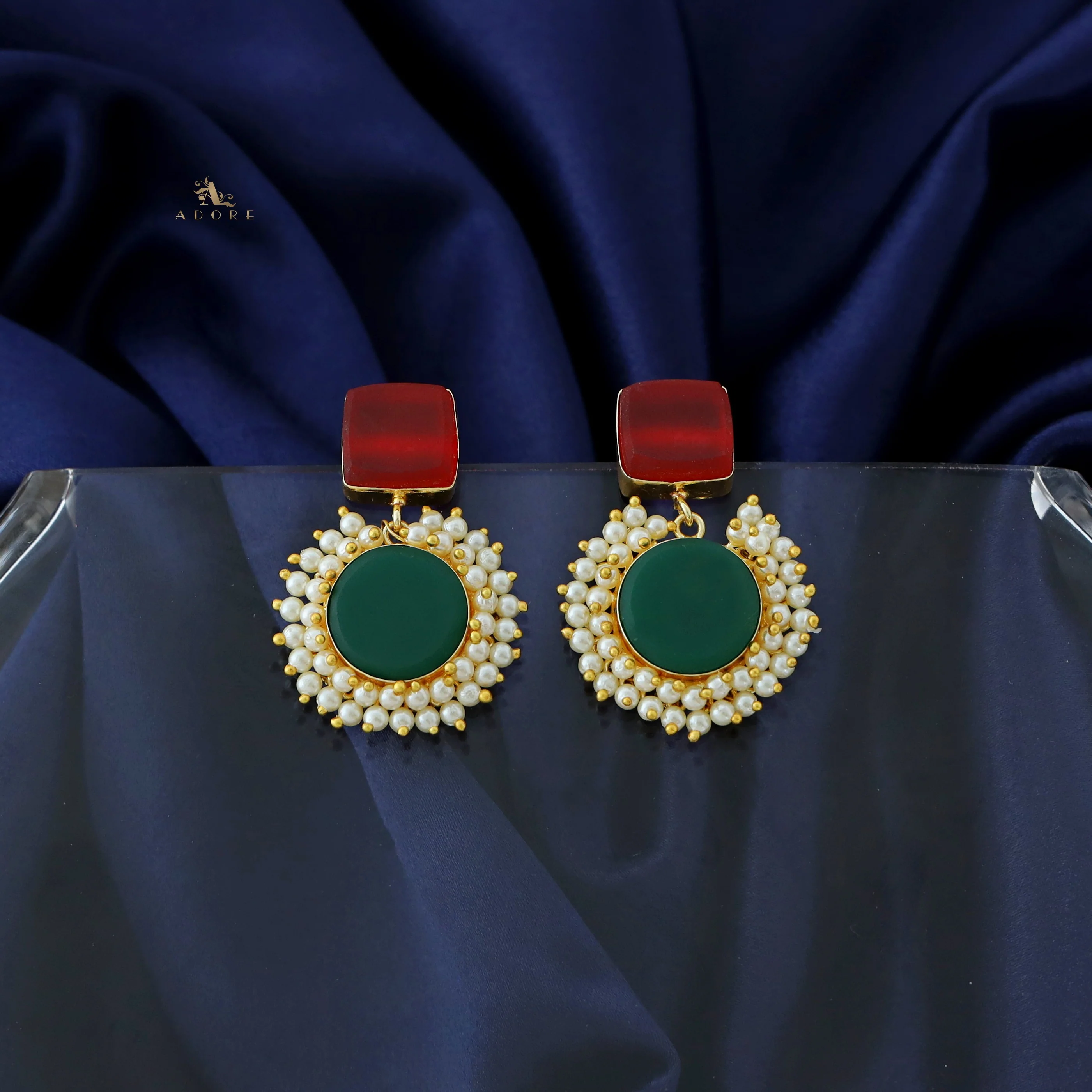 Raw Stone Royal Earrings - Image 31