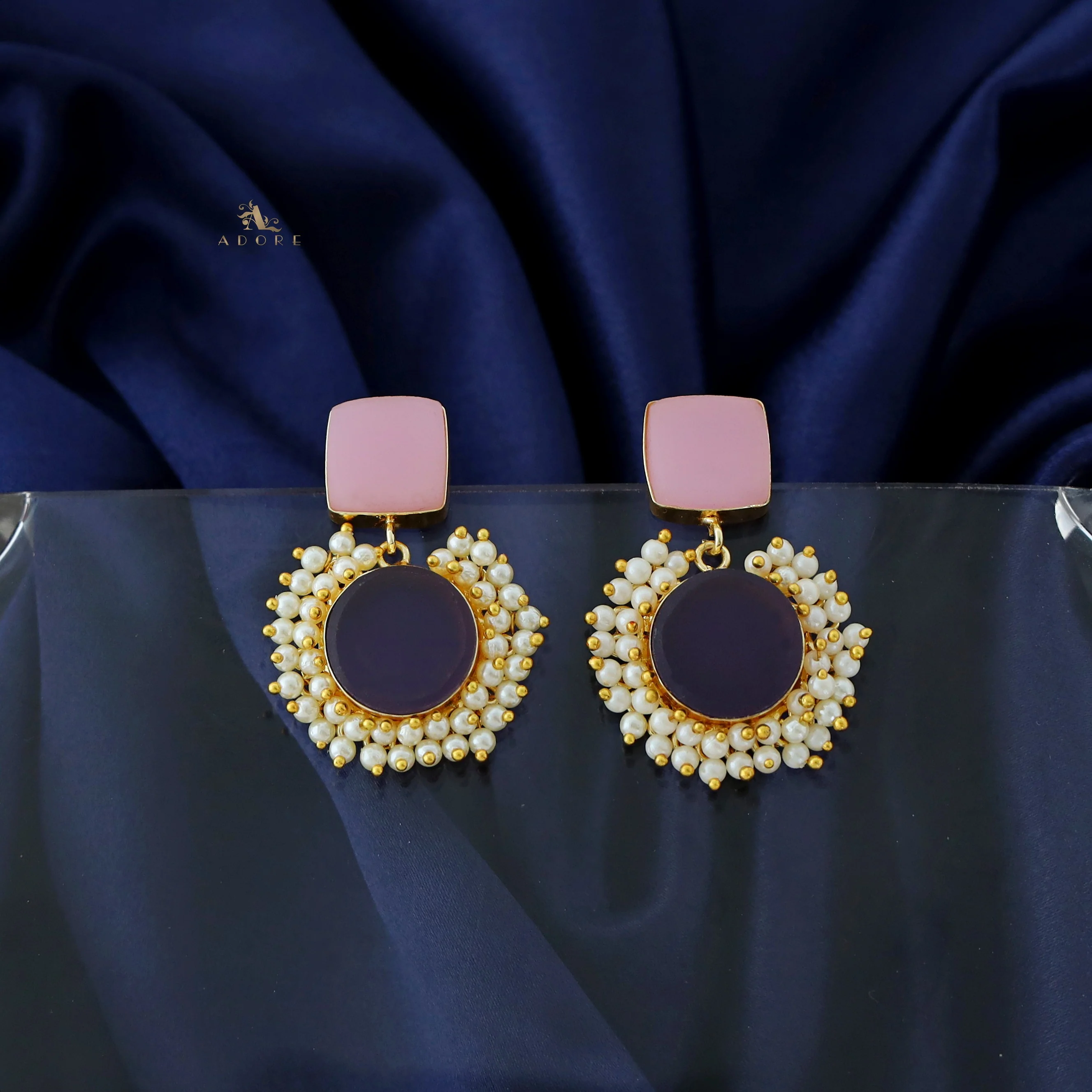 Raw Stone Royal Earrings - Image 32