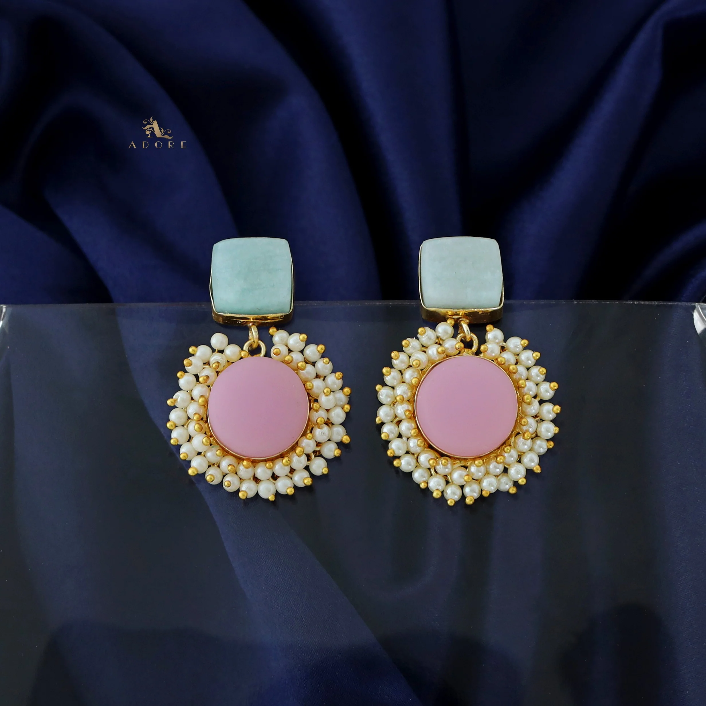 Raw Stone Royal Earrings - Image 33