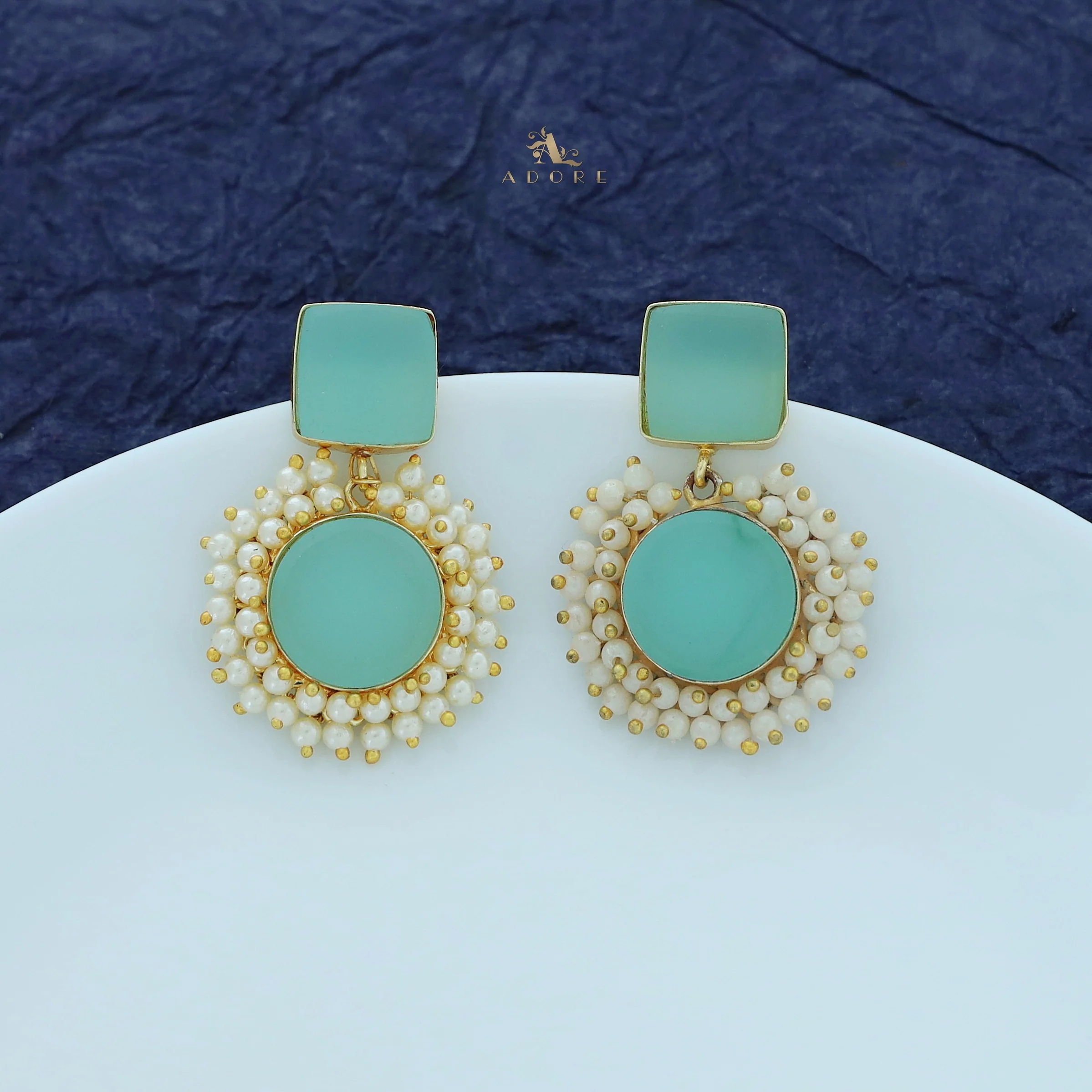 Raw Stone Royal Earrings - Image 34