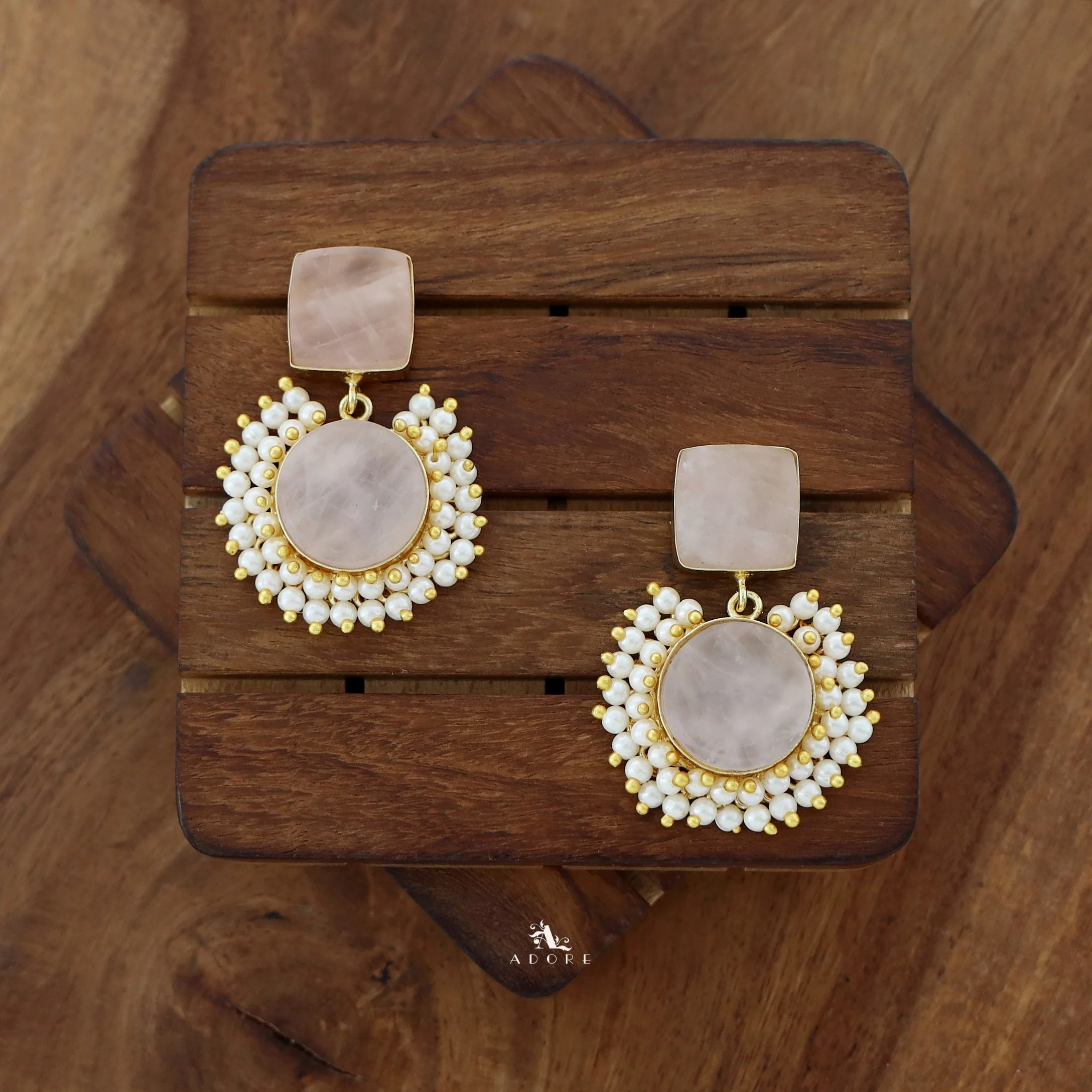 Raw Stone Royal Earrings - Image 36