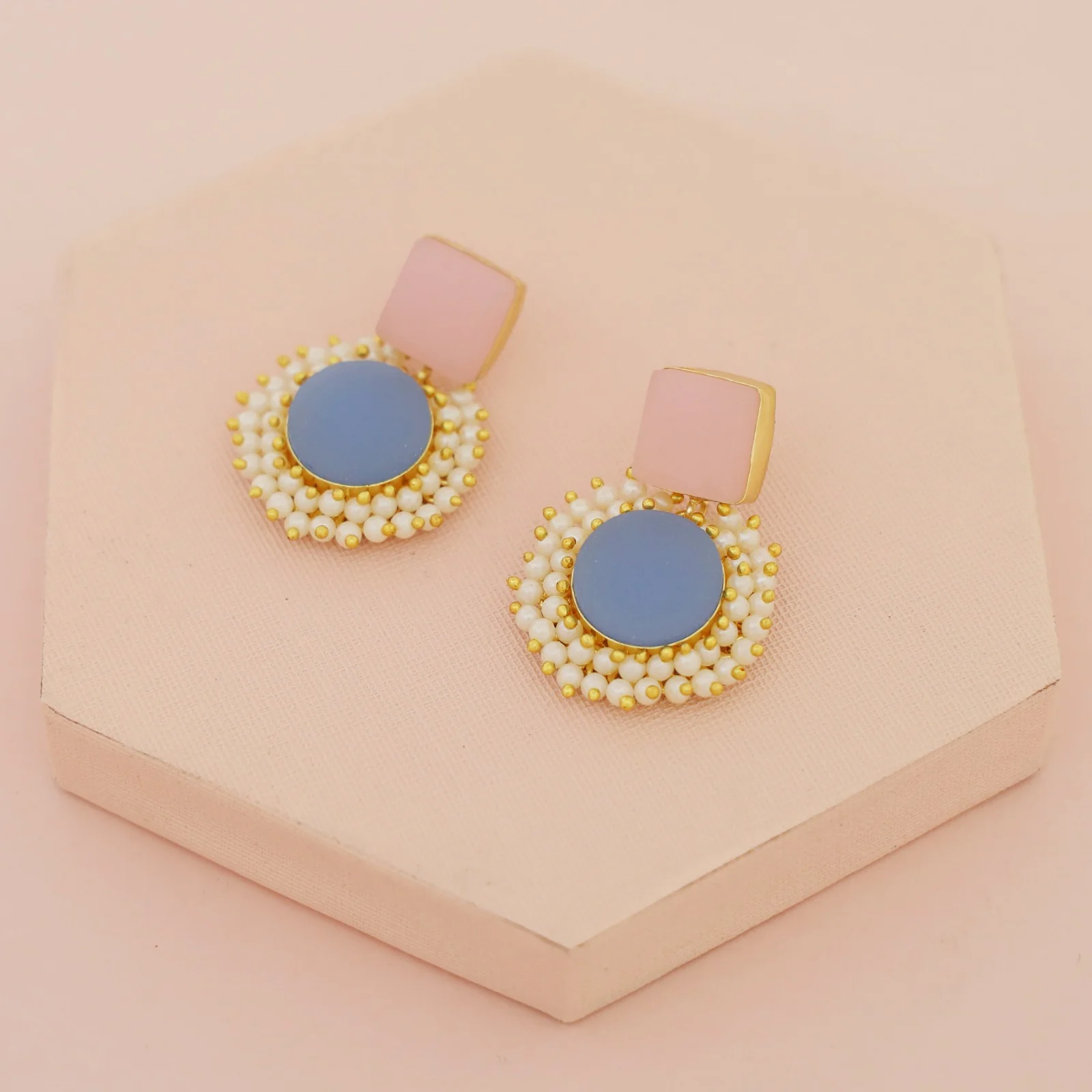 Raw Stone Royal Earrings - Image 49