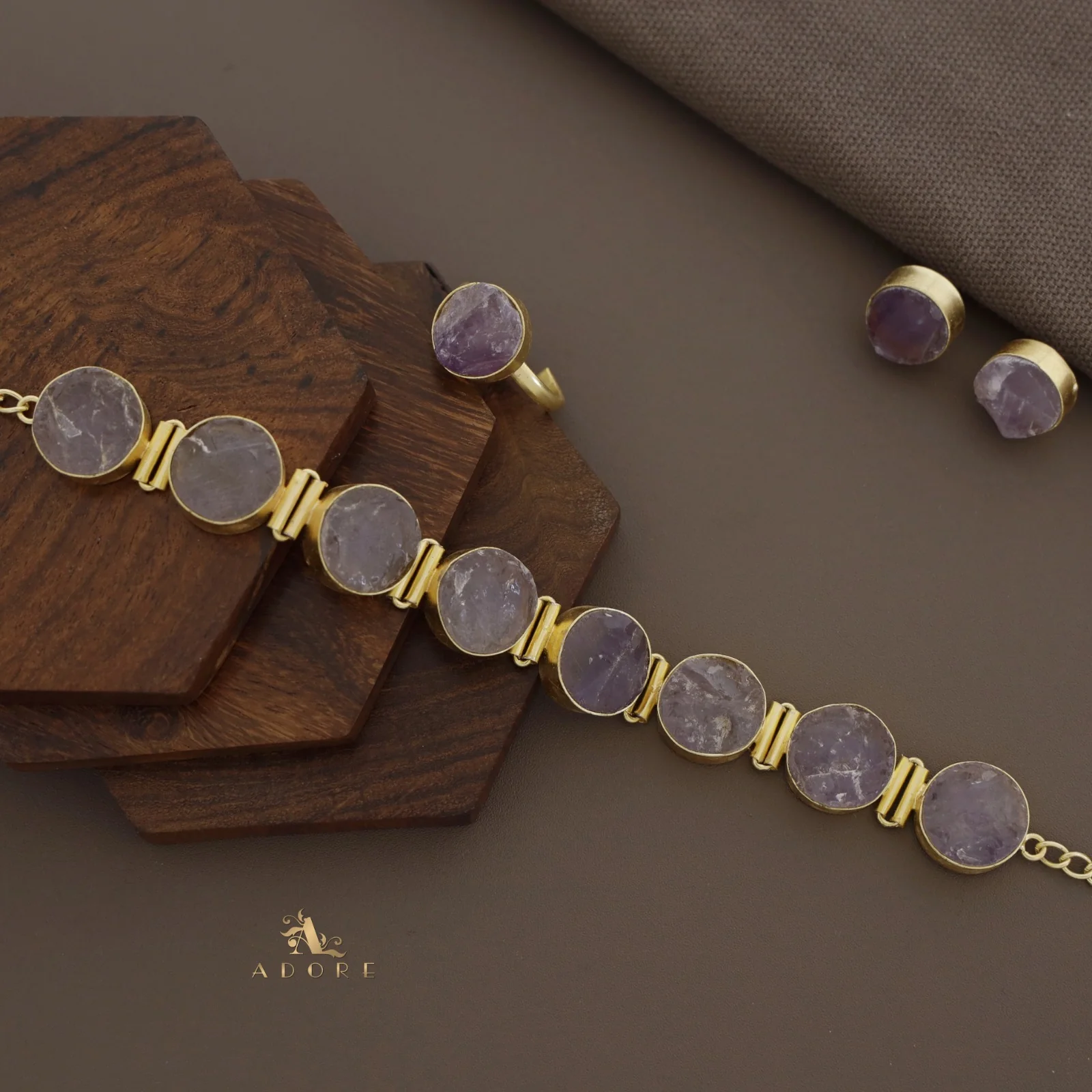 Raw Stone Unique 3 in 1 Combo Choker Set - Image 10
